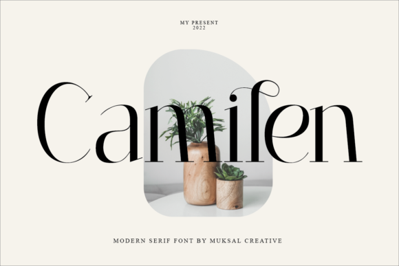 Camilen: The Serif Font for Scroll-Stopping Design