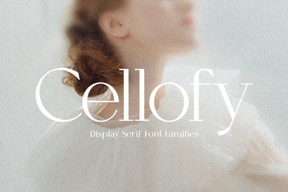 Cellofy: A Versatile Serif Typeface for Editorial Design