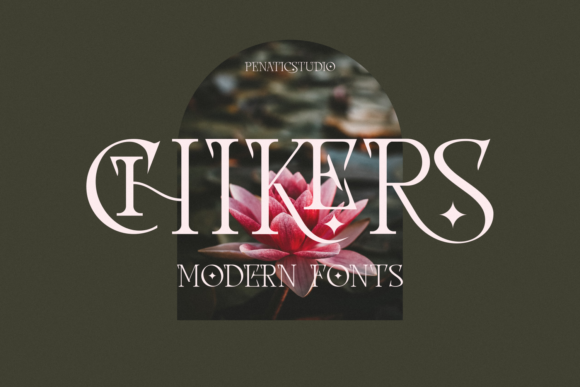 Chikers Font: A Bold Serif for Modern Branding