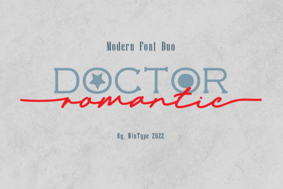 Doctor Romantic: A Serif Font for Digital Magic