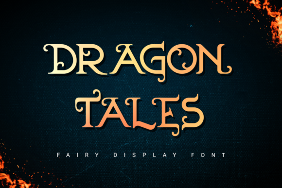Dragon Tales: A Dreamy Serif Font for Editorial Design