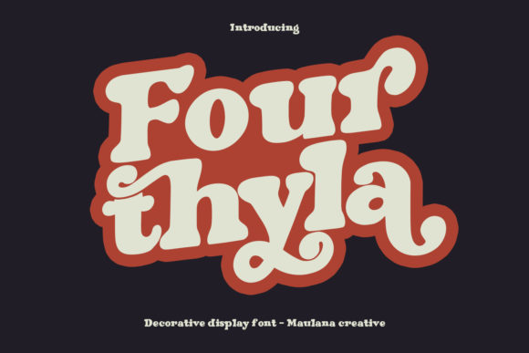 Fourthyla: A Joyful Serif Font for Web Design
