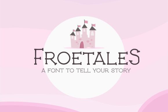 Froetales: A Whimsical Serif Font for Branding