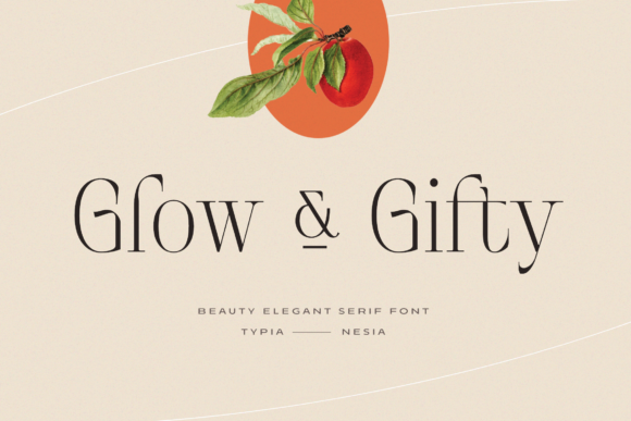 Glow and Gifty: A Slim Serif Font for Business Branding