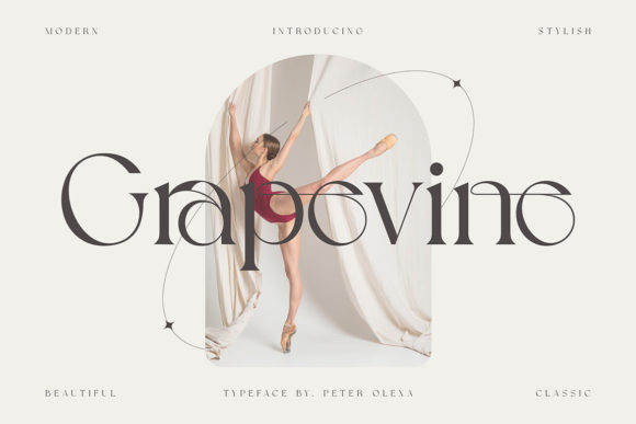 Grapevine: A Serif Font for Bold Branding