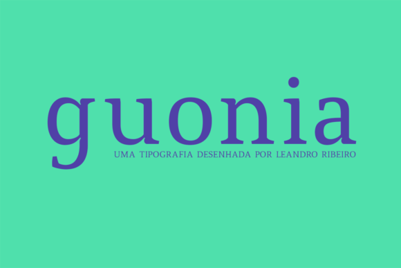 Guonia: A Versatile Serif Font for Digital Design