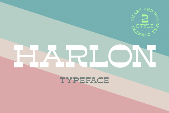 Harlon: A Versatile Serif Font for Branding