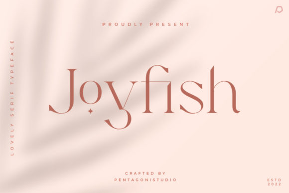 Joyfish: A Slim Serif Font for Modern Web Design