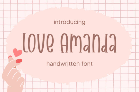 Love Amanda: A Playful Serif Font for Bold Campaigns