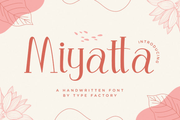 Miyatta: A Serif Font for Editorial Design