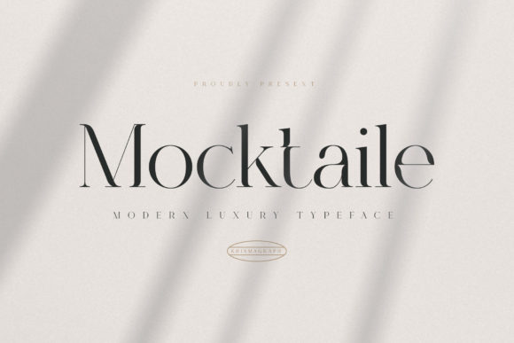 Mocktaile: A Serif Font for Clear Campaigns