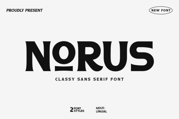 Norus Font: A Bold Serif for Modern Web Design