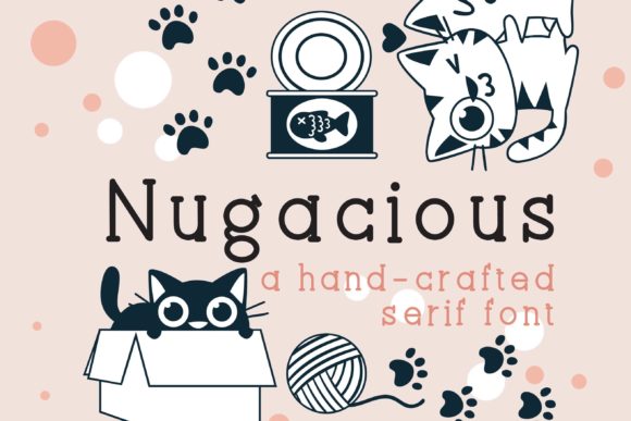 Nugacious Font: A Serif for Modern Campaigns