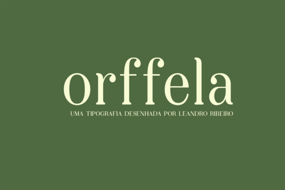Orffela Serif Font for Makers