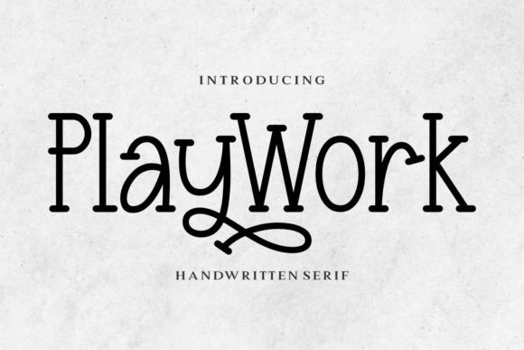 Playwork Font: A Whimsical Serif for Campaigns
