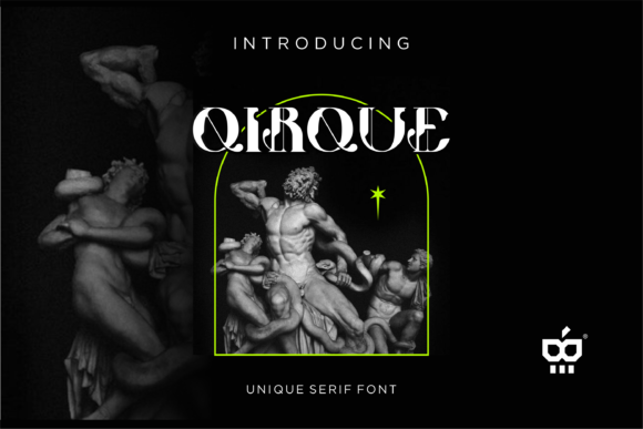Qirque: A Serif Font for Strong Brand Identity