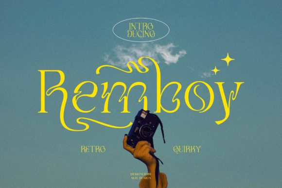 Remboy: A Stylish Serif Font for Branding