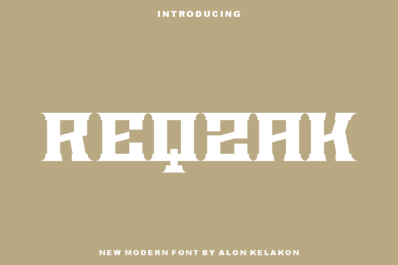 Reqzak Font Review: A Bold Serif for Branding