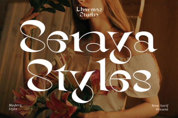Seraya: A Contemporary Serif Font for Editorial Design