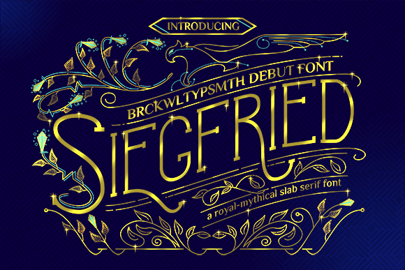 Siegfried Font: Elevate Your Brand Identity