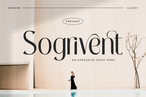 Sogrivent: The Serif Font for Bold Branding