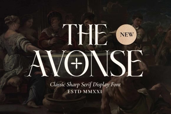 The Avonse: A Serif Typeface for Polished Branding