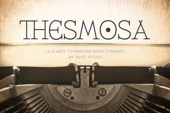 Thesmosa: A Serif Font for Polished Brands