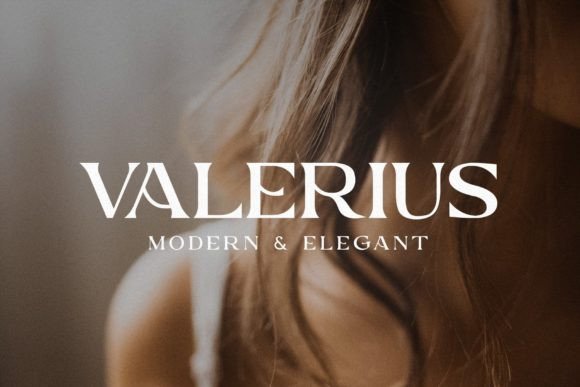 Valerius: A Serif Typeface for Editorial Elegance